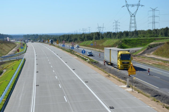 Kierowcy zyskają kolejne cztery i pół kilometra jezdni autostrady A1