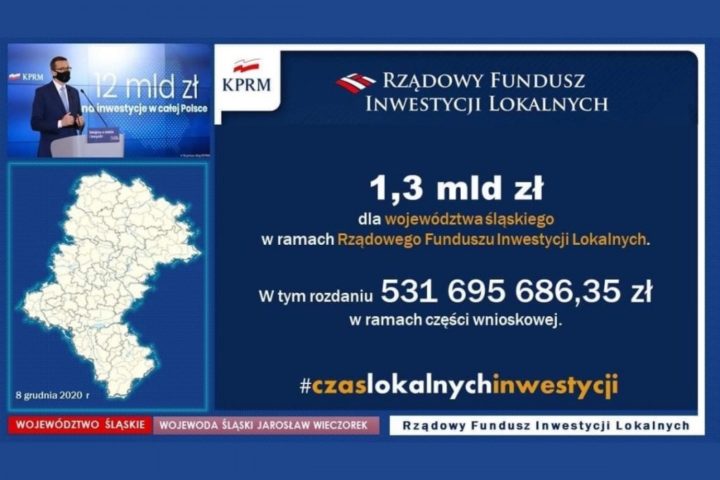 Miliony dla gmin, powiatów i miast województwa śląskiego