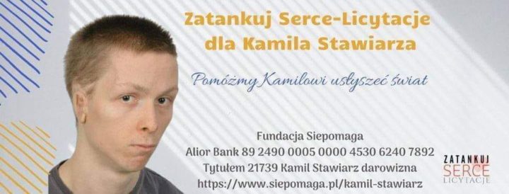 Pomóżmy Kamilowi Stawiarzowi