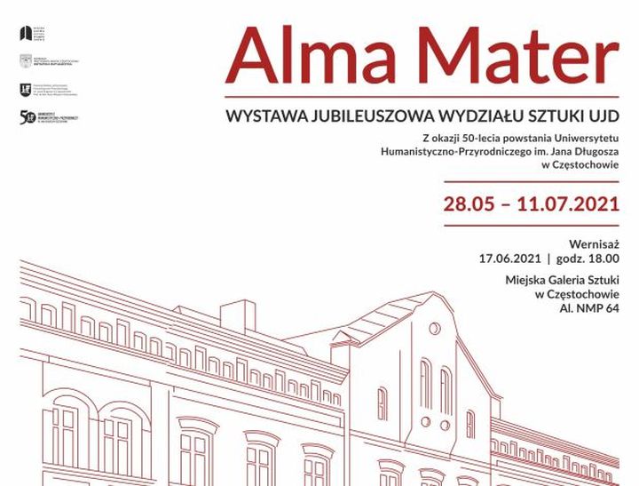 Alma Mater – wystawa jubileuszowa Wydziału Sztuki UJD